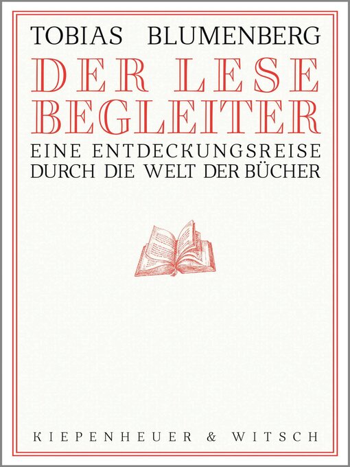 Title details for Der Lesebegleiter by Tobias Blumenberg - Wait list